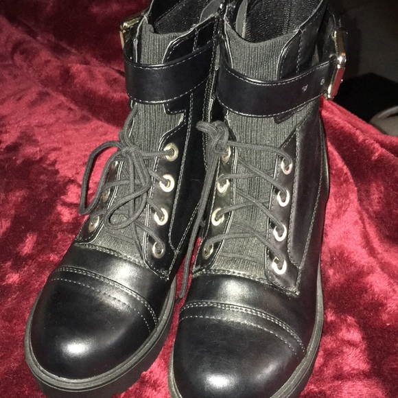 Soda Shoes - Unworn Soda Combat Boots 8.5